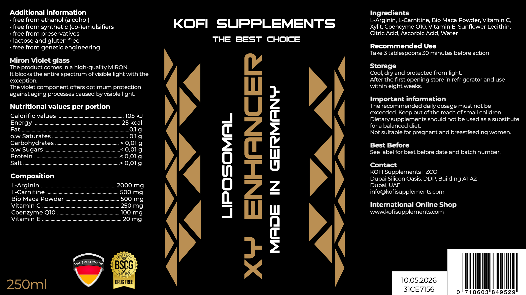 LIPOSOMAL XY Enhancer