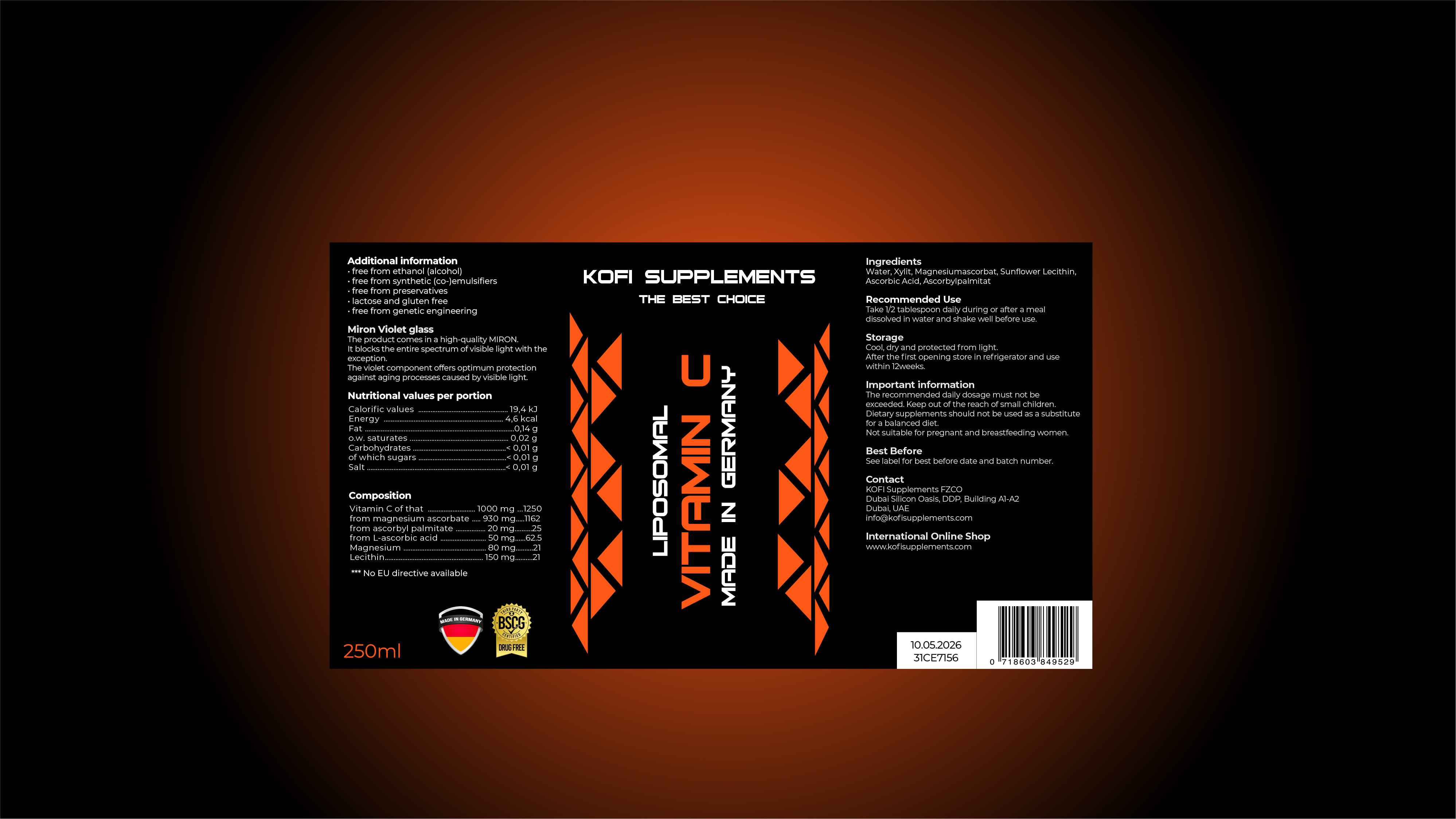 LIPOSOMAL Vitamin C