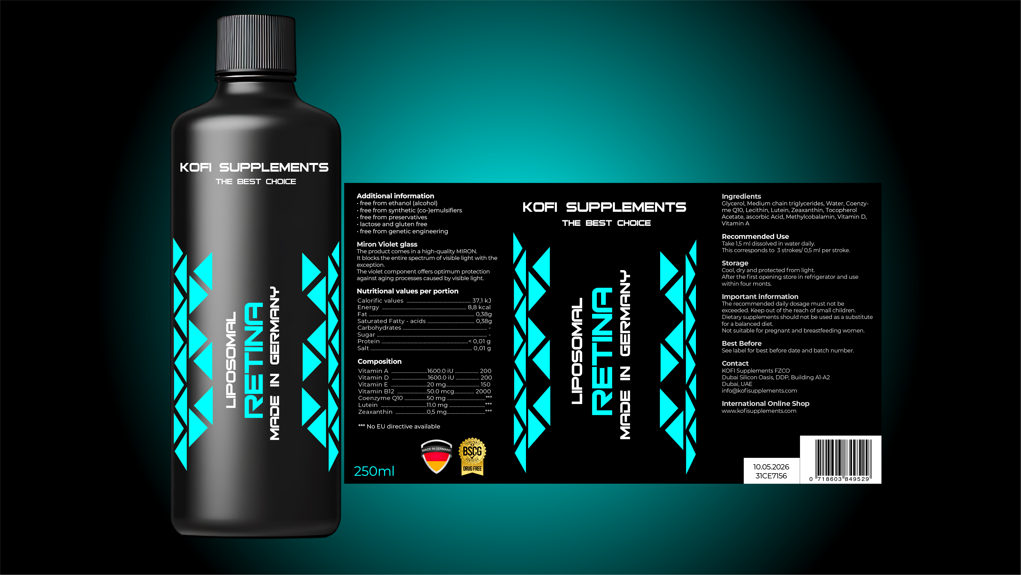 LIPOSOMAL RETINA